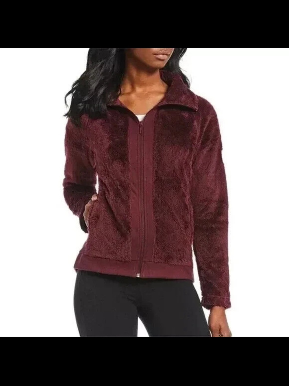The North Face Jacket Furry Fleece 2.0 Soft Full Zip Coat Cozy XL
